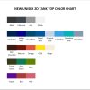 tank top color chart - Fallout UK Store